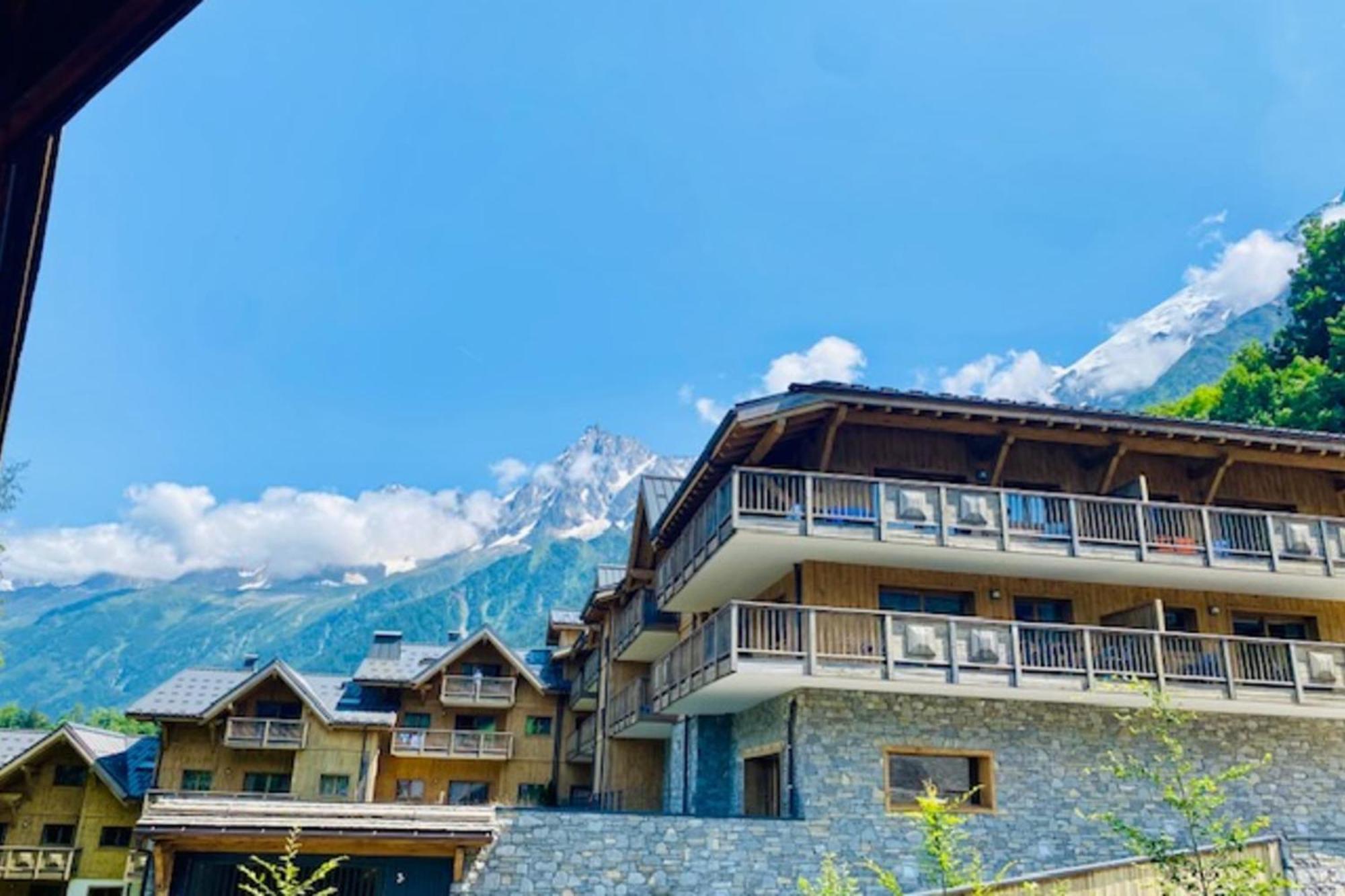 Apartamento Slopes Of Les Houches 25 M With Balcony Exterior foto