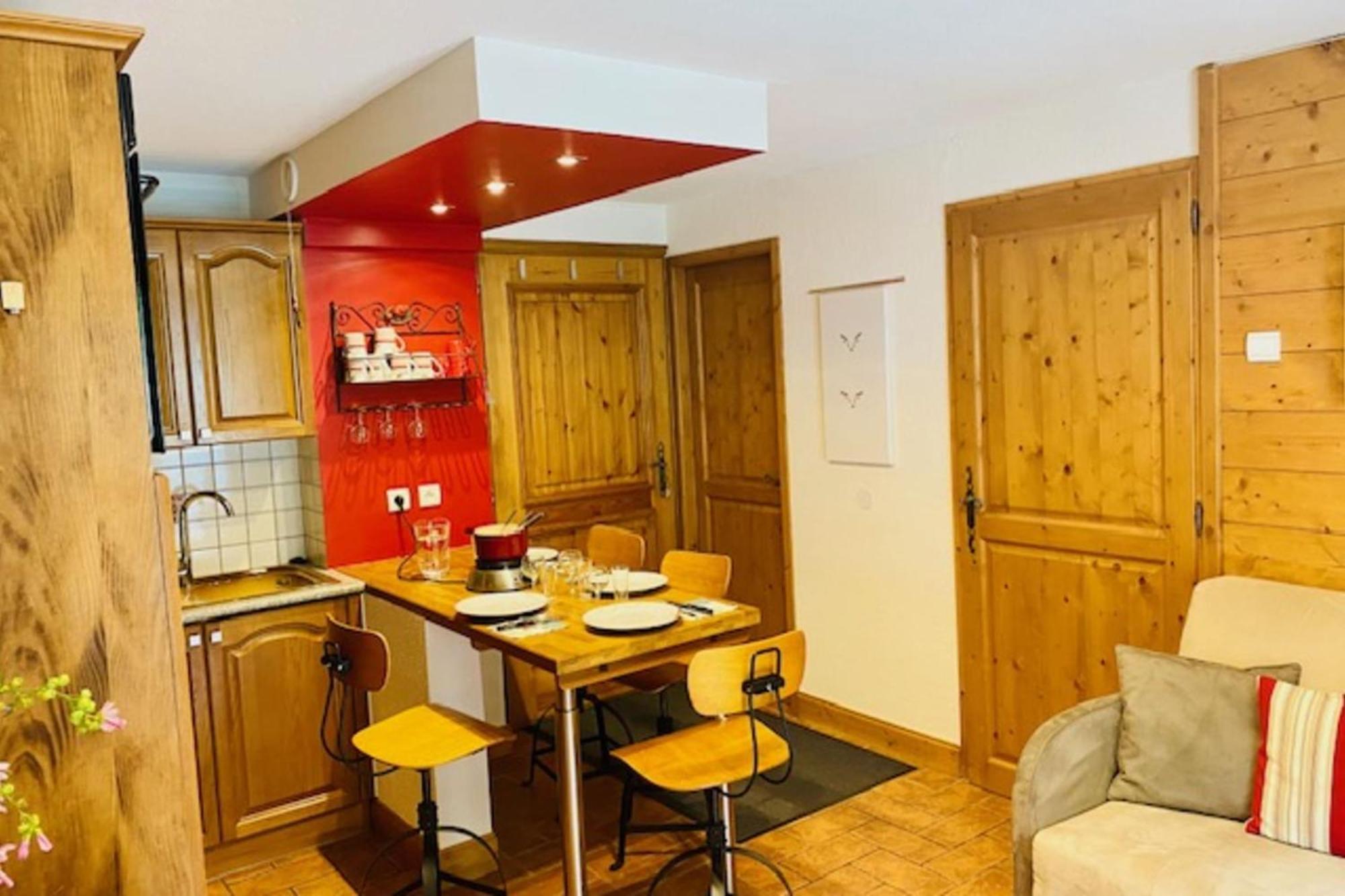 Apartamento Slopes Of Les Houches 25 M With Balcony Exterior foto